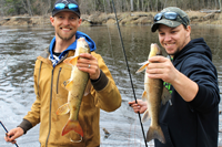 image of justin bailey fishing for suckers