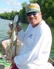 Northern Minnesota Pike on the weed line