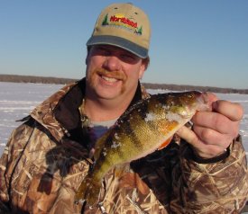 Bill Powell Northern Minnesota Perch Fishing Expert