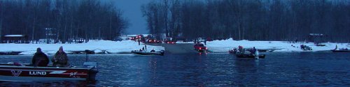 Rainy River Boat Landing At Birchdale 3-28-06