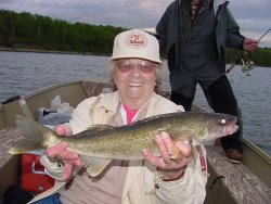 Winnie Walleye, released by Marlene Swang