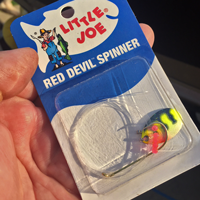 image of little joe red devil spinner