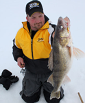 image of jonny petrowske with big walleye