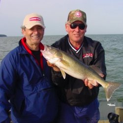 Vic Mancinelli with a nice crankbiat Walleye