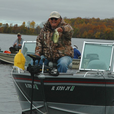 Crappie 9-28-2010 Norm the "Crappie King"