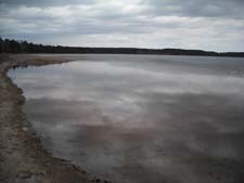 Ice Breakup Lake Winnie