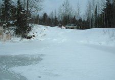 Ice Report Sand Lake 11-26-10