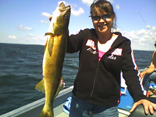 Vicky Latimer Walleye July 2010