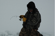 Cutfoot Sioux Ice Fishing