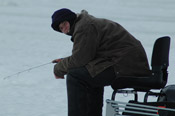 Ice Fishing Cutfoot Sioux