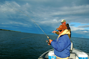 Walleye Action Leech Lake