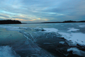 Ice Ridge Pokegama Lake