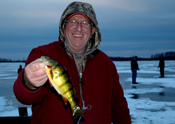 Jumbo Perch Cutfoot Sioux