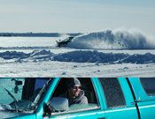 Chad Benson Plowing Cass Lake