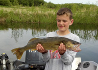 Walleye Fishing Ball Club Lake