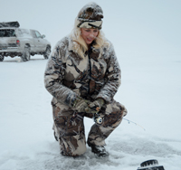 Ice Fish Bowstring Lake