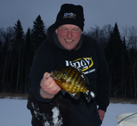 Ice Fishing Bluegill 