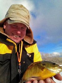 Bluegill in Hand