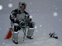 Ice Fishing Deer River