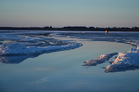 Ice Conditions Lake Winnie