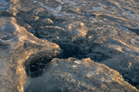 Ice Conditions Bowstring Lake