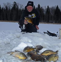 Bluegill Fishing Cass Lake