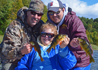 Perch Fishing Cutfoot Sioux