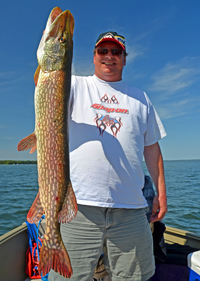 Northern Pike Fishing Cass Lake