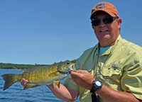 Smallmouth Bass Fishing Lake Wabana