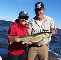 Walleye Fishing Lake of the Woods