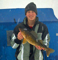 Ice Fishing Walleye