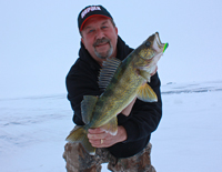 Ice Fishing Lake of the Woods Walleye