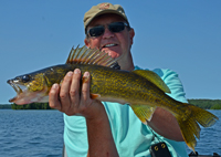 Walleye Fishing Lake Wabana