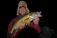 Walleye Night Fishing Leech Lake