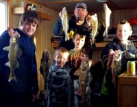 Ice Fishing Red Lake Walleyes