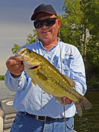 Largemouth Bass caught by Rich Prykop