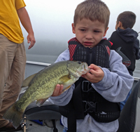 Bass caught by Ryker Leazenby