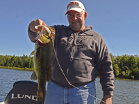 Largemouth Bass caught by Brian Wiese on Pokegama