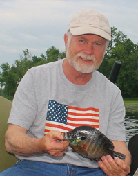 Bluegill caught by Greg Clusiau