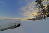 Bowstring Lake Pressure Ridge