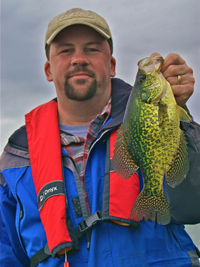 Crappie caught by Brian Castellano on Cutfoot Sioux