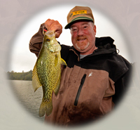 Crappie caught on Big Sand Lake by Larry Lashley