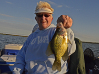 Karen Reynolds with Crappie