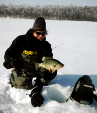 Ice Fishing Crappie