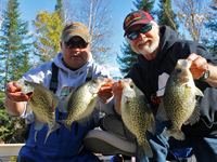 Rainy Lake Crappies