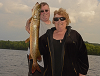 Northern Pike caught by Virginia Sundin