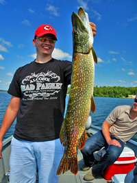 Northern Pike caught on Lake Pokegama