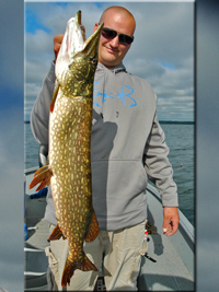 Northern Pike Caught by Chris Fitch on Pokegama