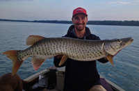 Musky caught by Grant Prokop