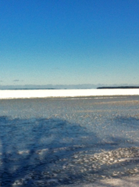 Photo Lake Winnibigoshish Ice Conditions 11-24-13